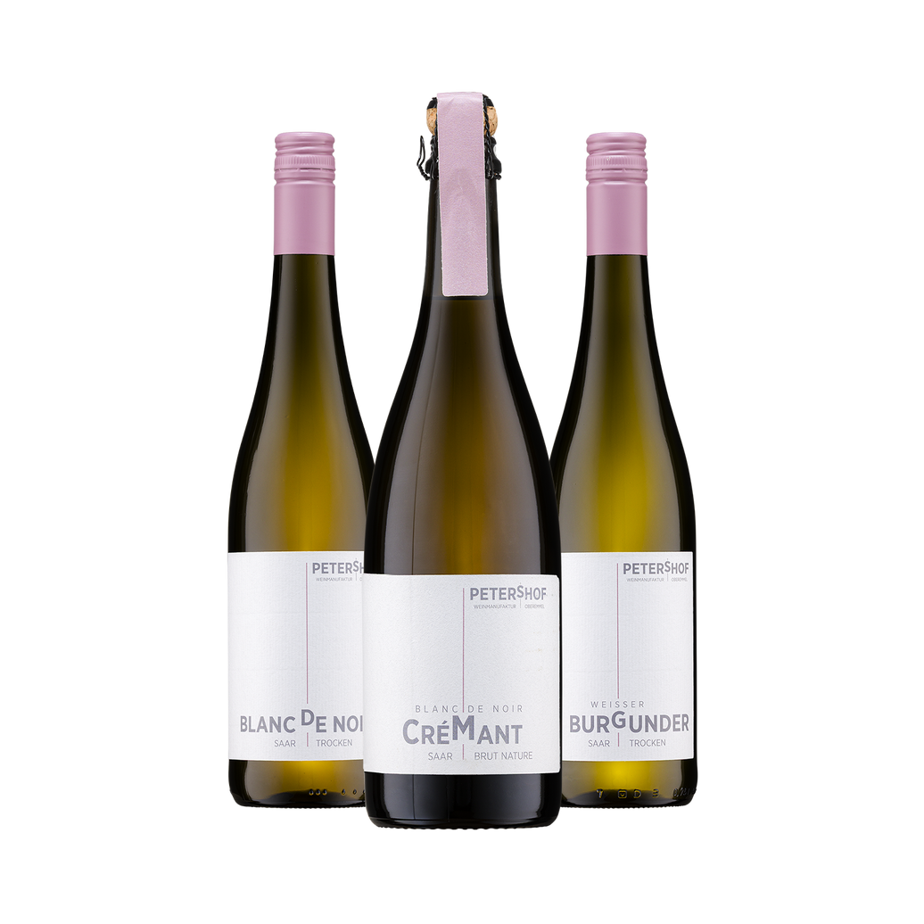 Saar Trio Burgunder und Bubbles