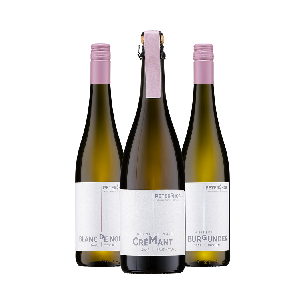 Saar Trio Burgunder und Bubbles